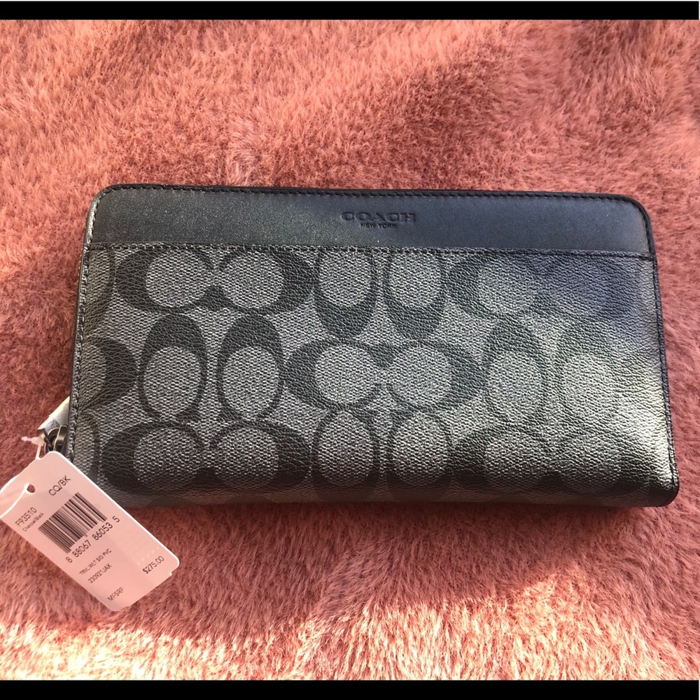 Coach long wallet - Black